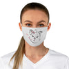 Diamond Kisses Fabric Face Mask