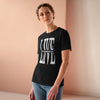 Live Life Speaking Out White On Women&#39;s Premium Tee