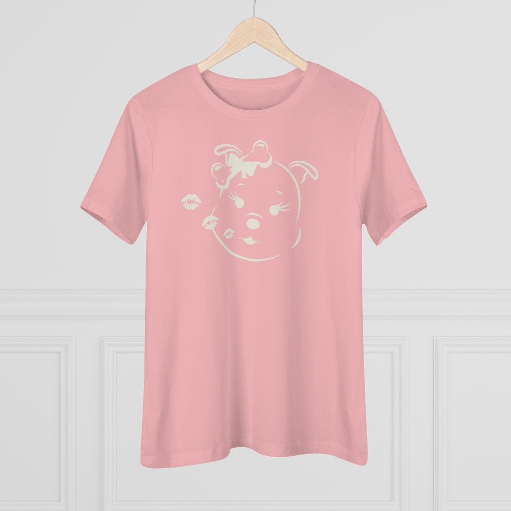 Diamond's Blowing White Kisses Women's Premium Tee