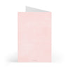 Pink Diamond Face On Light Pink Greeting Cards (7 pcs)