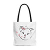 Diamond Kisses Tote Bag