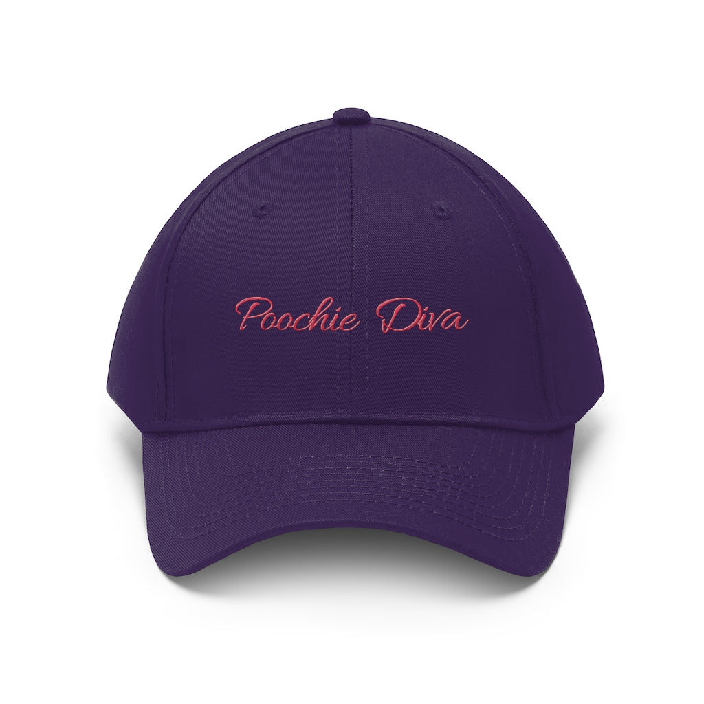 Poochie Diva Unisex Twill Hat