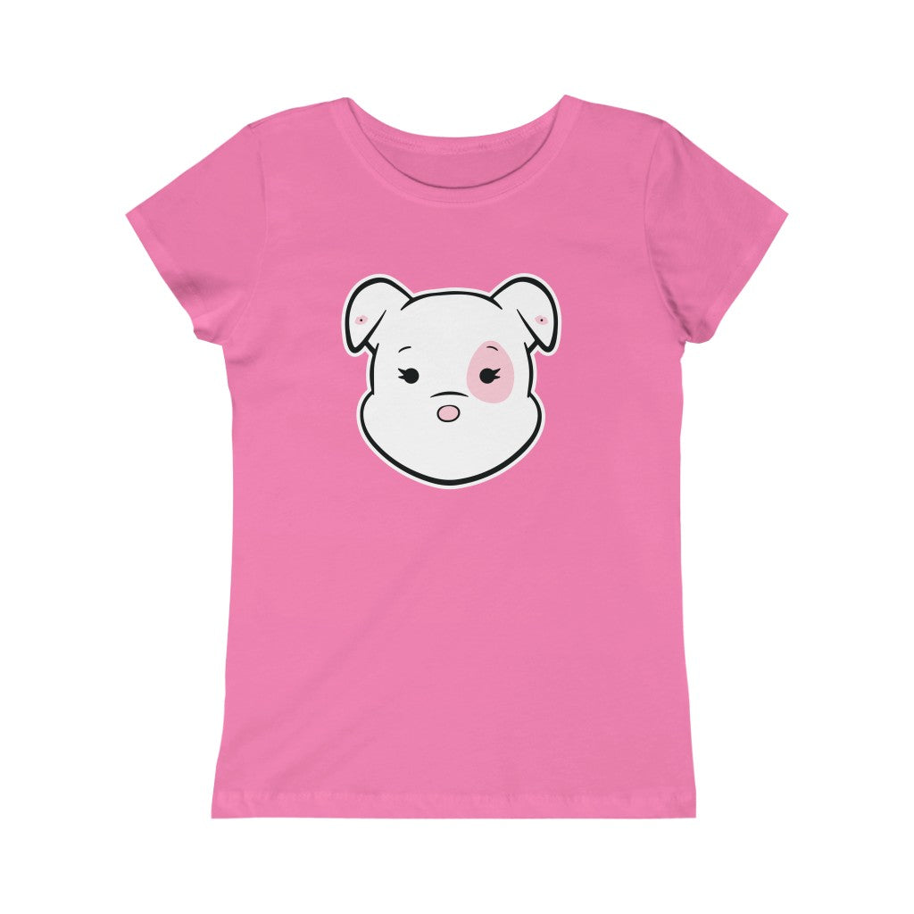 Mumbles Goes Pink On Girls Princess Tee