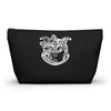 Tribal Diamond On Black Accessory Pouch w T-bottom