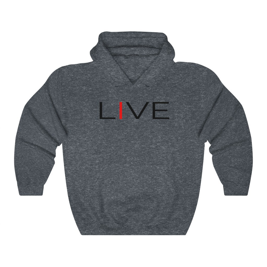 I LIVE Unisex Heavy Blend™ Hooded Sweatshirt