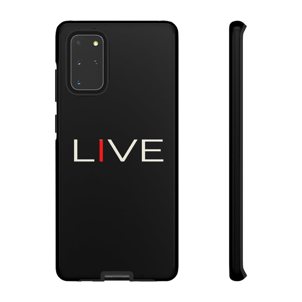 "I" LIVE On Black Tough Cases