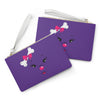 Pink Diamond Face On Purple Clutch Bag