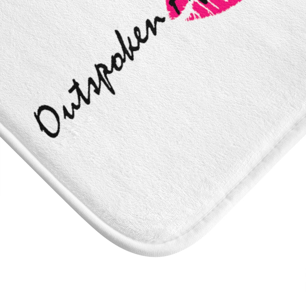 Outspoken African American Bath Mat