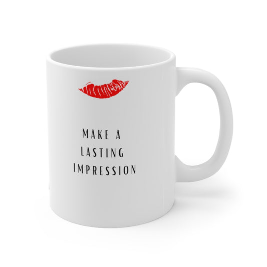Make a Lasting Impression Flip Rally Edition Ceramic Mug 11oz