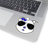 Blue Diamond Sporting Sunglasses On Kiss-Cut Stickers