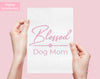 Blessed Dog Mom | Poochie Diva&#39;s Dog Mom Life Wall Art Print | Dog Wall Art | Dog Mom Art | Dog Lover Gift | Dog Mom Gift | Digital Download